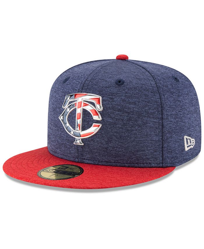 New Era Minnesota Twins Authentic Collection Stars & Stripes 59FIFTY ...
