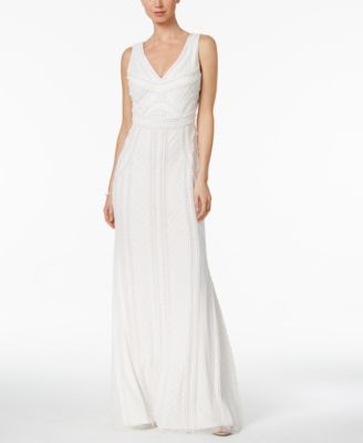 Adrianna Papell - Scoop-Back Mermaid Gown