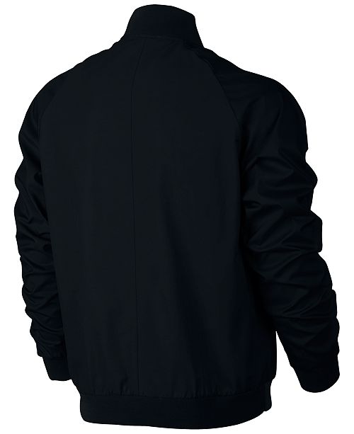 Nike Men's Woven Players Bomber Jacket - Coats & Jackets - Men - Macy's