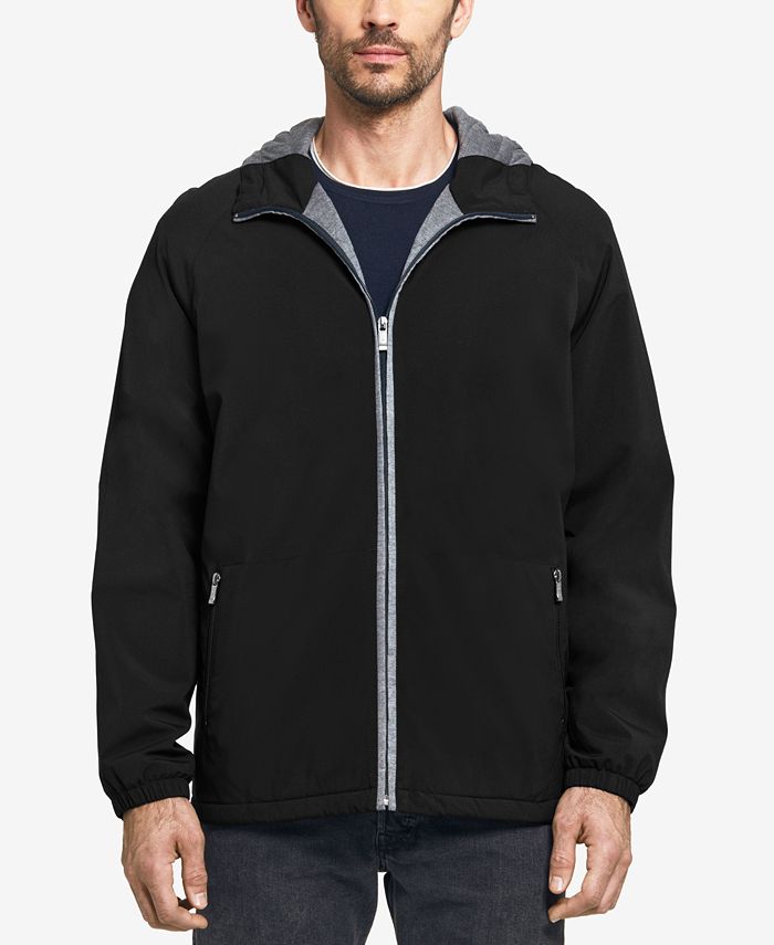 Weatherproof Men's Ultra Stretch Hooded Jacket, Created for Macy's - Macy's