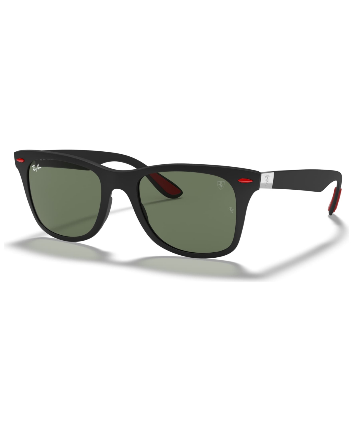 Ray Ban Rayban Men's Polarized Low Bridge Fit Sunglasses, Scuderia