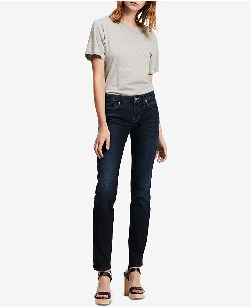 Calvin Klein Jeans Straight-Leg Jeans - Jeans - Women - Macy's