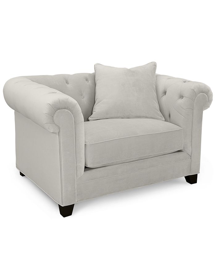 Martha Stewart Collection - Living Room Chair, Saybridge Arm Chair