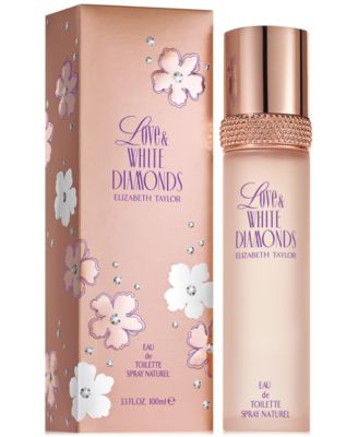 Elizabeth Taylor Love & White Diamonds Eau de Toilette Spray, 3.3 oz.