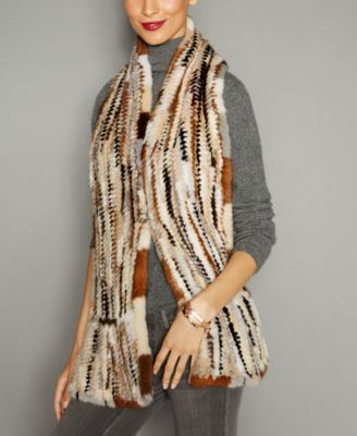 The Fur Vault - Knitted Mink Fur Stole