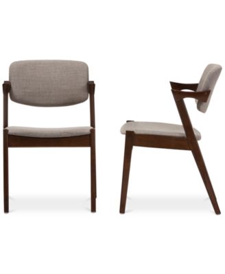 Elegant Mid-Century Dining Armchair (Set Of 2)