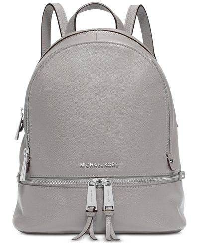 MICHAEL Michael Kors Rhea Zip Small Backpack - Handbags & Accessories - Macy&#39;s