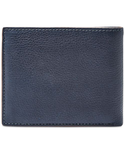 Fossil Men's Ward Bifold ID Leather Wallet & Reviews - All Accessories ...