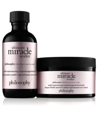 philosophy - Ultimate Miracle Worker Multi-Rejuvenating Retinol+Superfood Oil Pads, 15-Pk.
