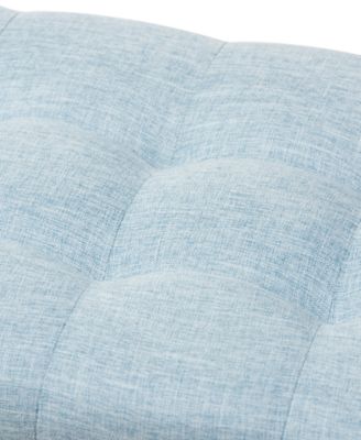 Roanoke Grid-Tufting Storage Ottoman Bench