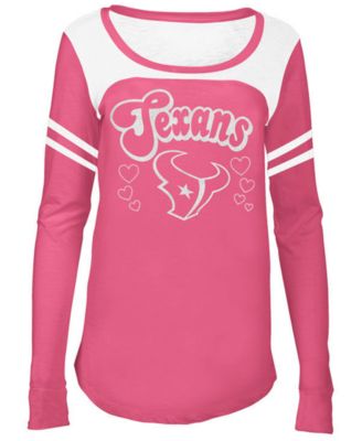 pink texans shirt