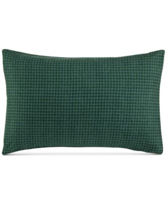 Martha Stewart Collection - Warwick Cotton Check Flannel Standard Pillowcase Pair