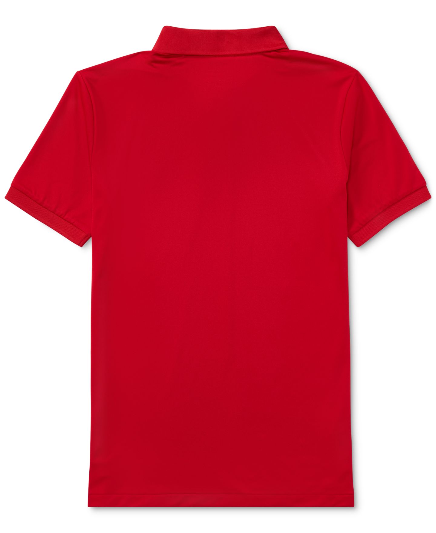 Поло Polo Ralph Lauren Performance Jersey Polo для мальчиков, цвет: Красный — фото 2