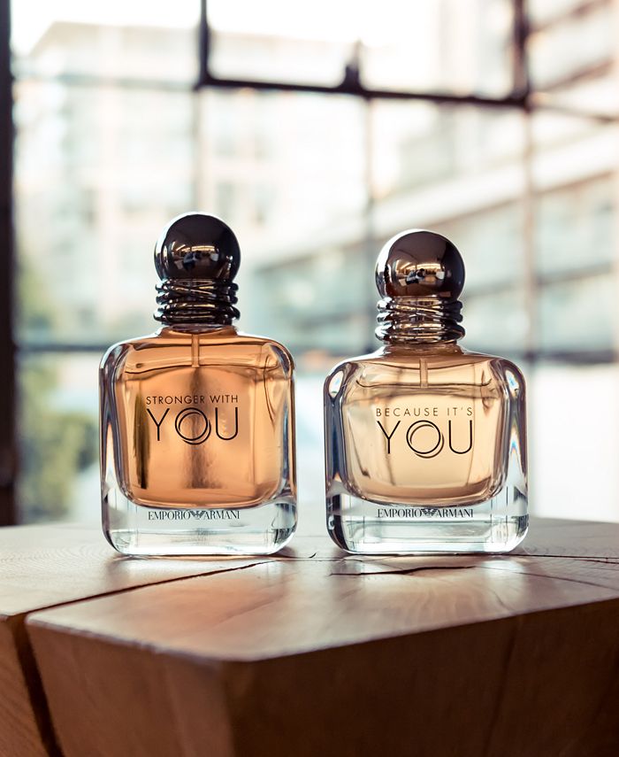Emporio Armani Because It's You Eau de Parfum Spray, . & Reviews -  Perfume - Beauty - Macy's