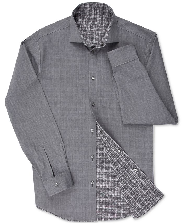 Calvin Klein Men's X ExtraSlim Fit Reversible Dress Shirt Macy's