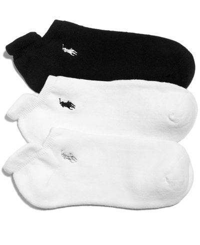 Polo Ralph Lauren Women's Cotton 3 Pack Socks