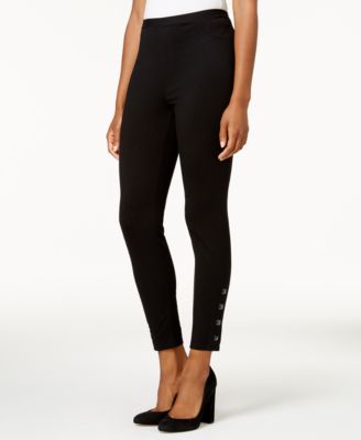 Style & Co - Pyramid-Studded Leggings