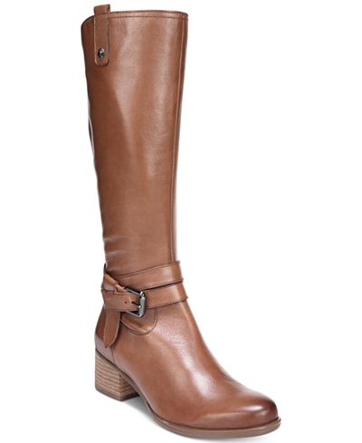 Naturalizer Dev Wide-Calf Tall Boots - Boots - Shoes - Macy's