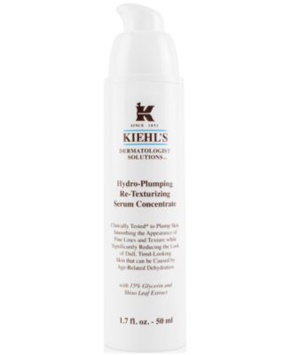Kiehl's Since 1851 - Dermatologist Solutions Hydro-Plumping Re-Texturizing Serum Concentrate, 1.7-oz.