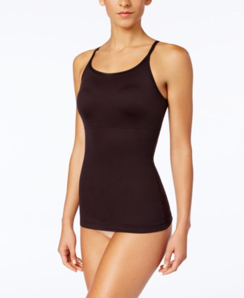 Женский топ Maidenform Firm Control Fat Free Long Length 3266, цвет: Чёрный