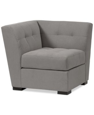 Furniture - Roxanne II- Smart Fabric Modular Corner, Only at Macy's
