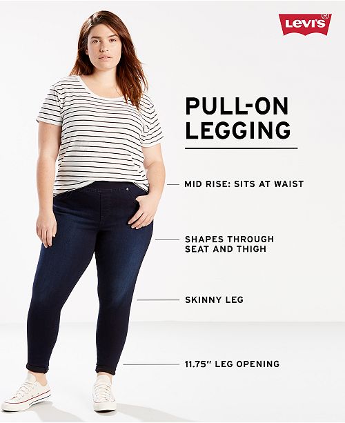 levi's pull on jeggings
