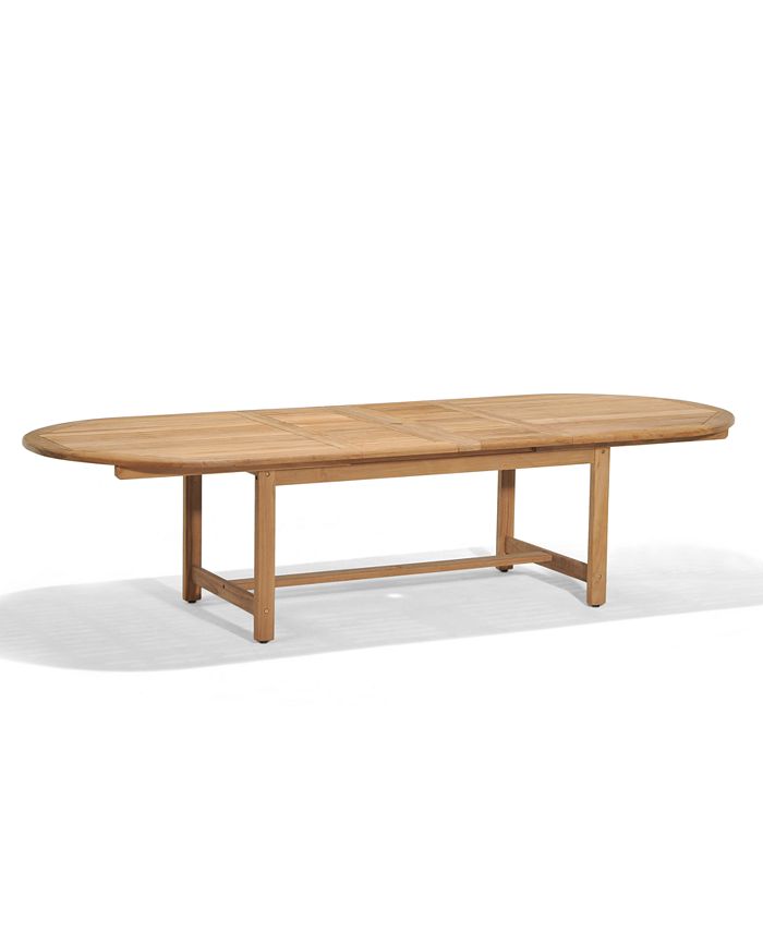 Furniture - Bristol Teak 118" x 47" Outdoor Dining Table
