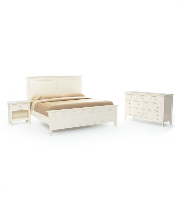 Furniture Sanibel Bedroom Furniture, 3Pc. Set (Queen Bed, Nightstand