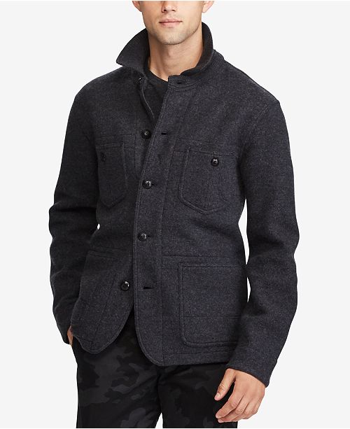 Polo Ralph Lauren Men S Merino Wool Jacket Reviews Coats