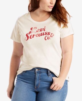 Levi's - Plus Size Cotton Graphic-Print T-Shirt