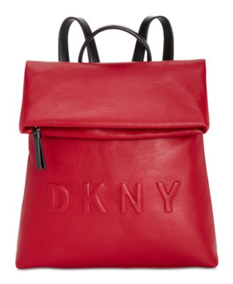 dkny tilly medium logo backpack