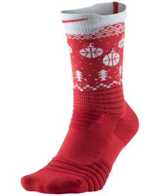 nike christmas basketball socks