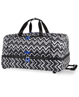 vera bradley lighten up rolling duffel