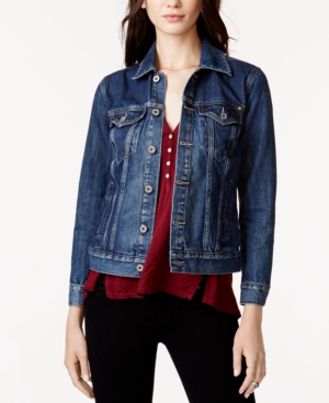 Lucky Brand Cotton Denim Trucker Jacket