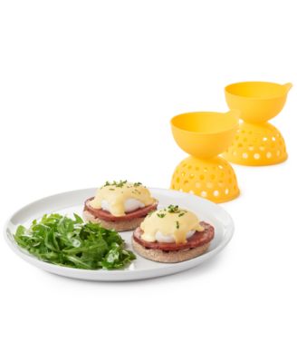 Good Grips 2-Pk. Silicone Egg Poacher