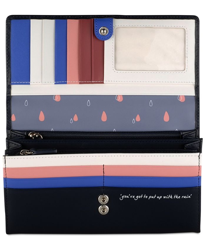 Radley London Rainbow Large Flapover Matinee Wallet Macy's