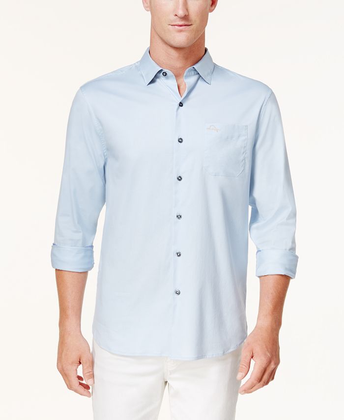 Tommy Bahama Men's Oasis Silk Shirt - Macy's