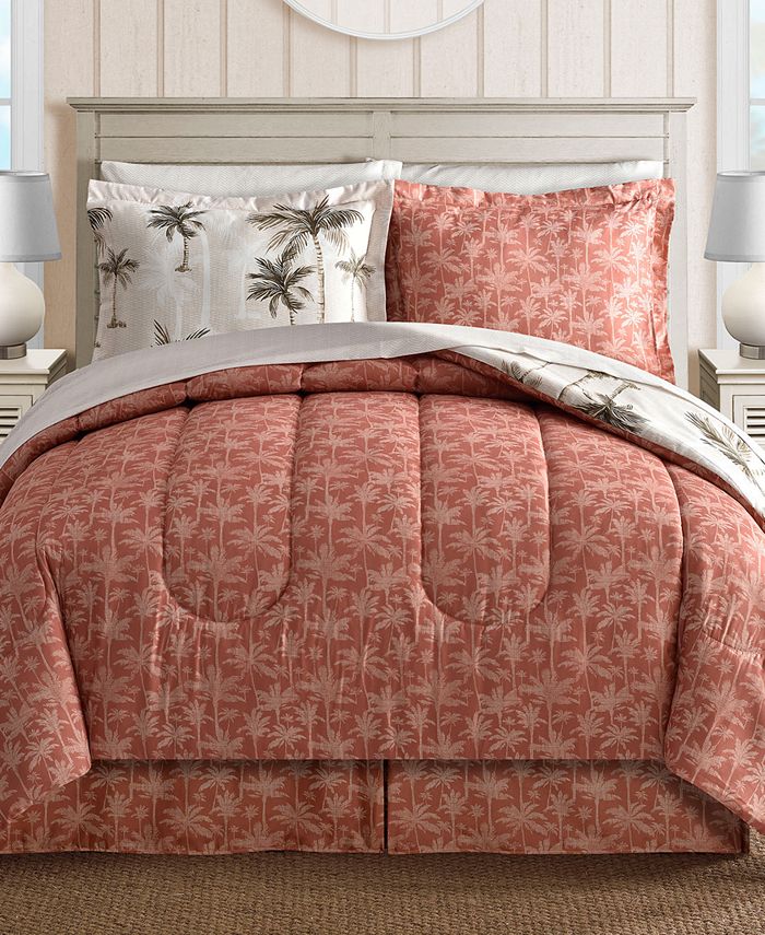 Fairfield Square Collection CLOSEOUT! Palm Tree Reversible 6Pc. Twin
