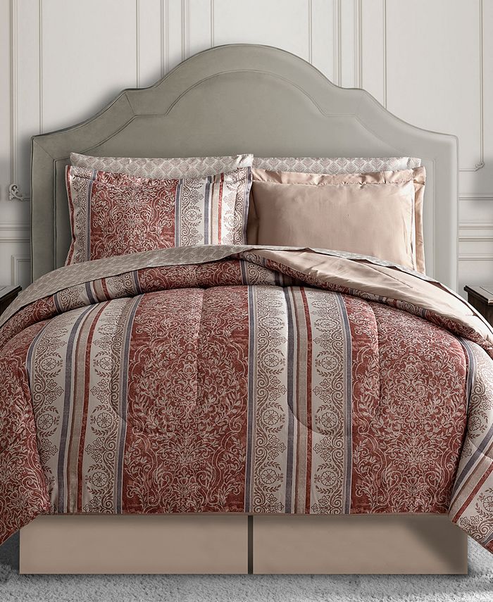 Fairfield Square Collection Blakely 8Pc. Queen Reversible Bedding