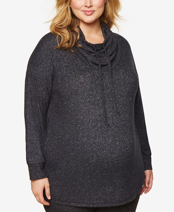 Maternity cowl neck sweatshirt hot sale