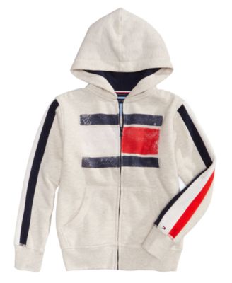Tommy Hilfiger - Graphic-Print Full-Zip Hoodie, Toddler & Little Boys (2T-7)