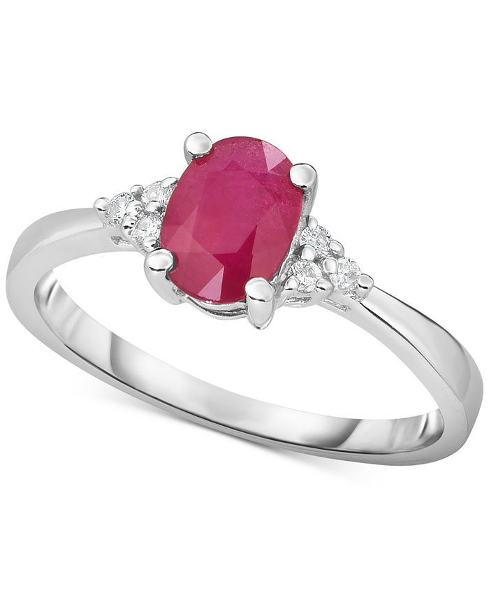 Macys 2025 ruby rings