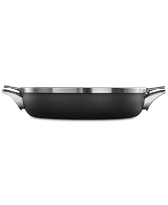 Calphalon - Premier Space-Saving Hard-Anodized Non-Stick 12" Everyday Pan & Lid