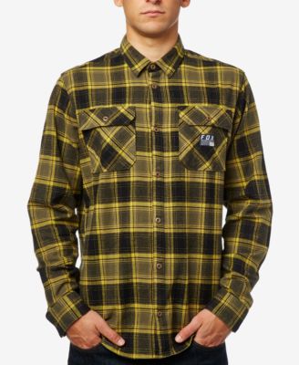 Fox - Trail Dust Plaid Flannel Shirt