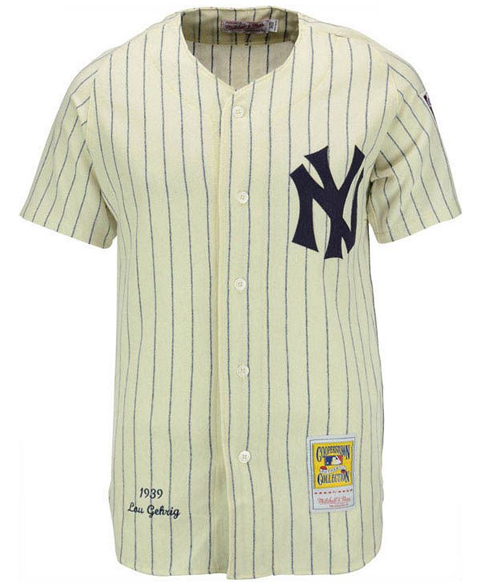 Mitchell & Ness Men's Lou Gehrig New York Yankees Authentic Jersey Macy's