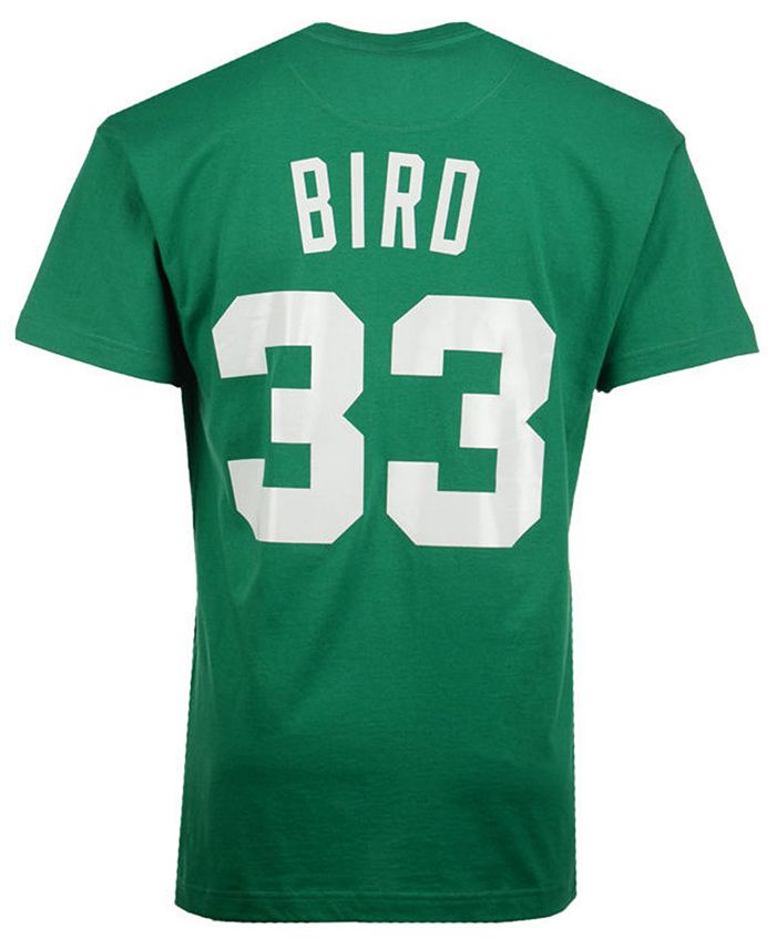Mitchell & Ness Men's Larry Bird Boston Celtics Hardwood Classic Player T- Shirt - Macy's