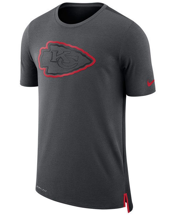 Nike Men's Kansas City Chiefs Travel Mesh T-Shirt - Macy's