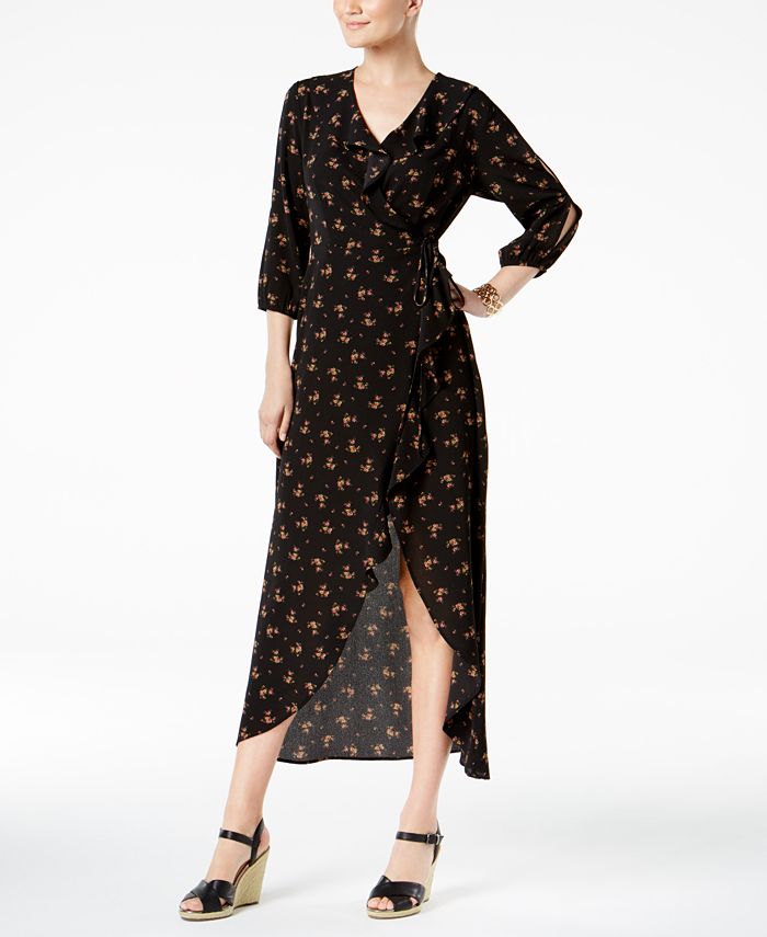 Monteau wrap deals dress