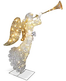 48" Crystal Trumpeting Angel 