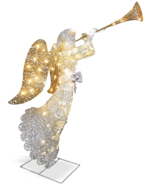 National Tree Company 48" Crystal Trumpeting Angel